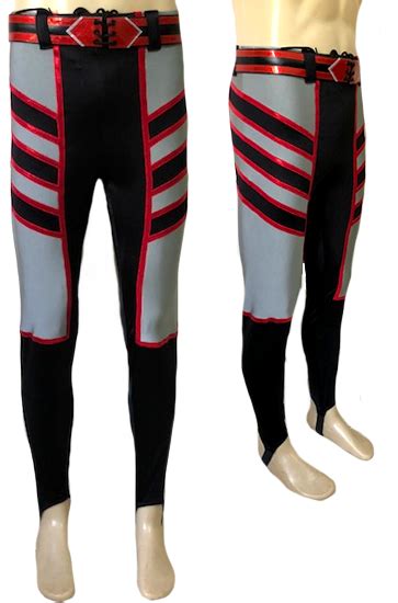 black wrestling tights